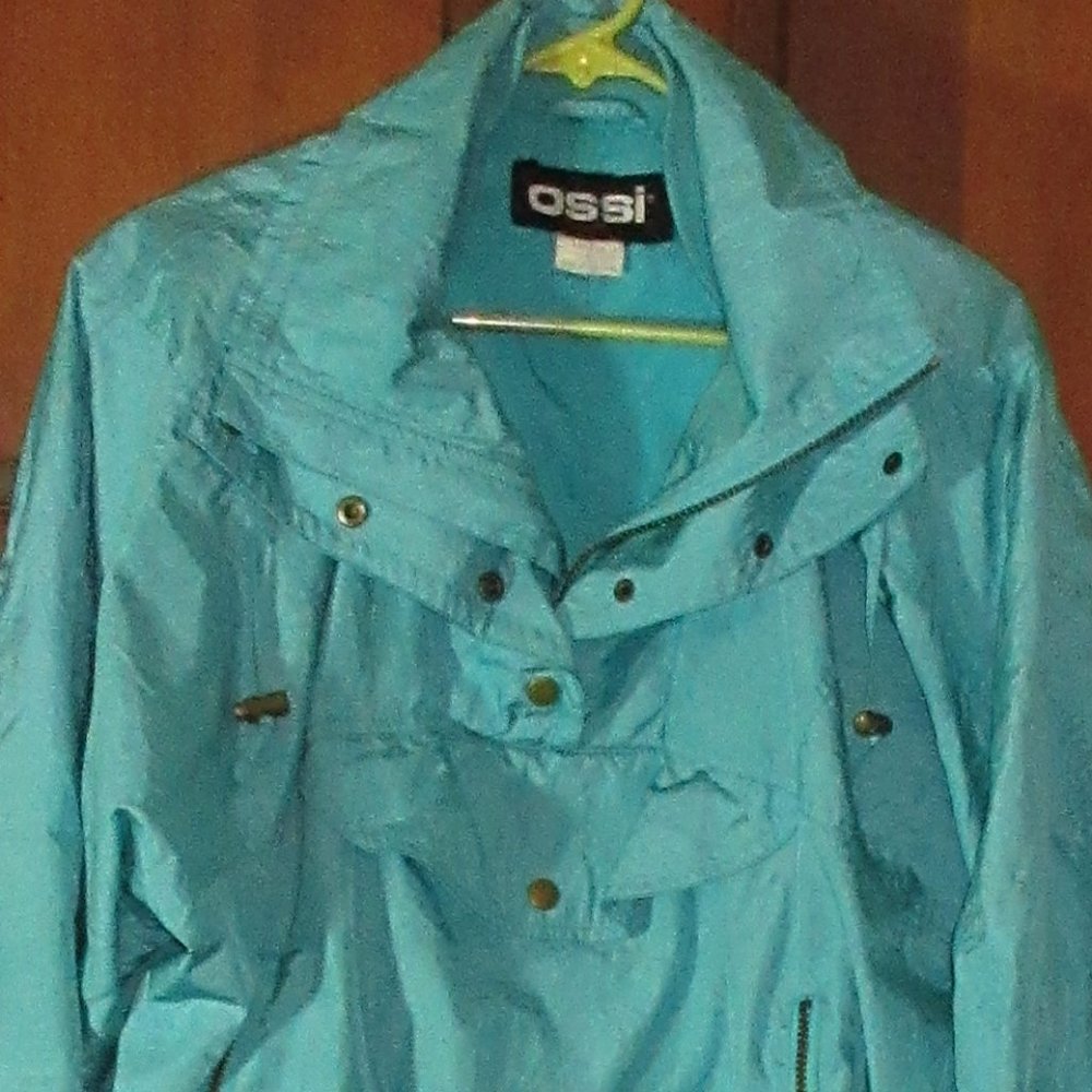 Small Turquoise Jacket by OSSI - Picture 4 of 4